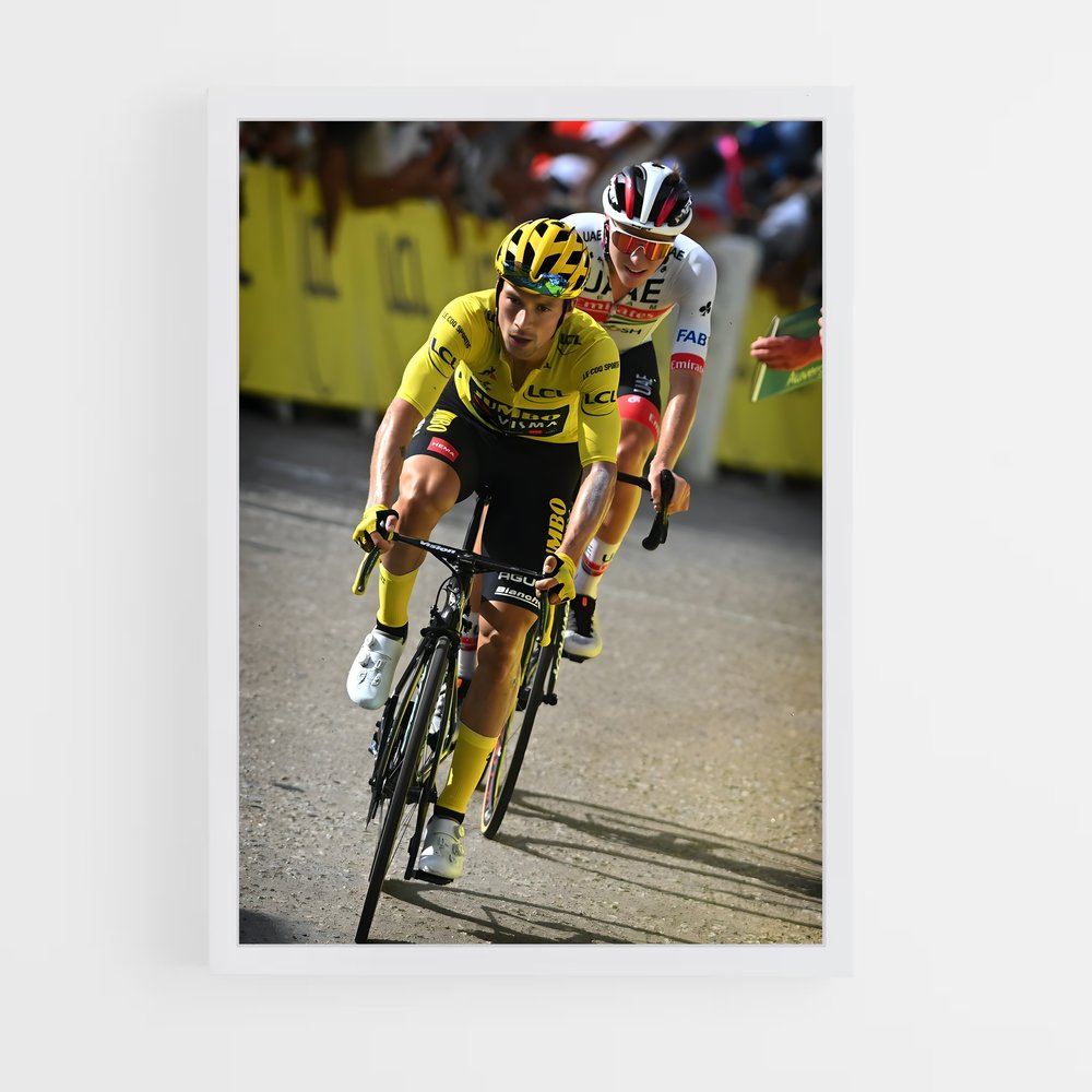 Poster La Route Sauvage – affiche Cyclisme (vue 3)